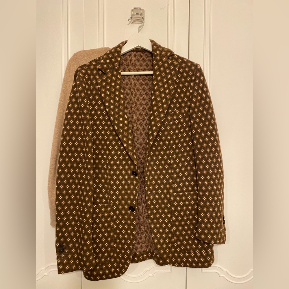 Wool blazer used